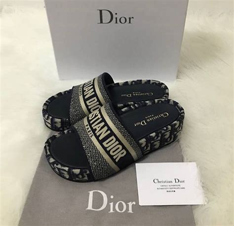 christian dior platform slides|christian dior slides cheap.